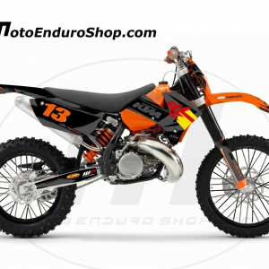 Adhesivos para KTM EXC/SX 2005-2007 RB black