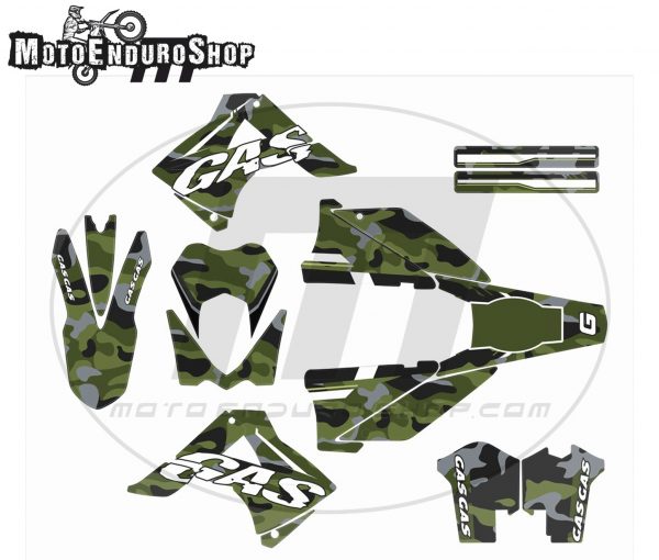 GASGAS EC/MC stickers 2010-2011 model Camouflage 3 * - Image 2