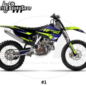 HUSQVARNA premium stickers 2014-2016 model Fluor *