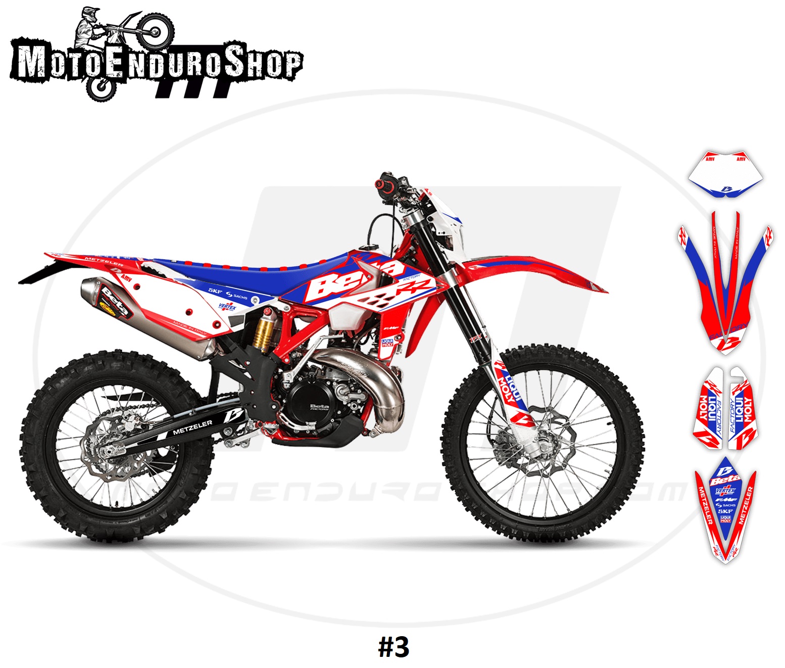 Adhesivos para Beta RR 2013-2017 modelo Factory * - Image 3