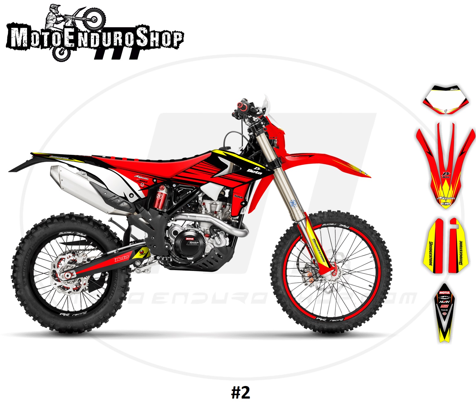 Adhesivos para Beta RR 2018-2019 modelo Paris * - Image 2