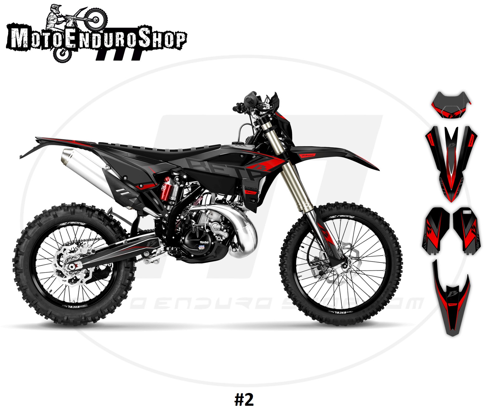 Adhesivos para Beta RR 2020-2022 modelo Londres * - Imagen 2