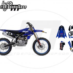 Kit de gráficos personalizados de 700 micras para motos Yamaha de 2024 a 2025