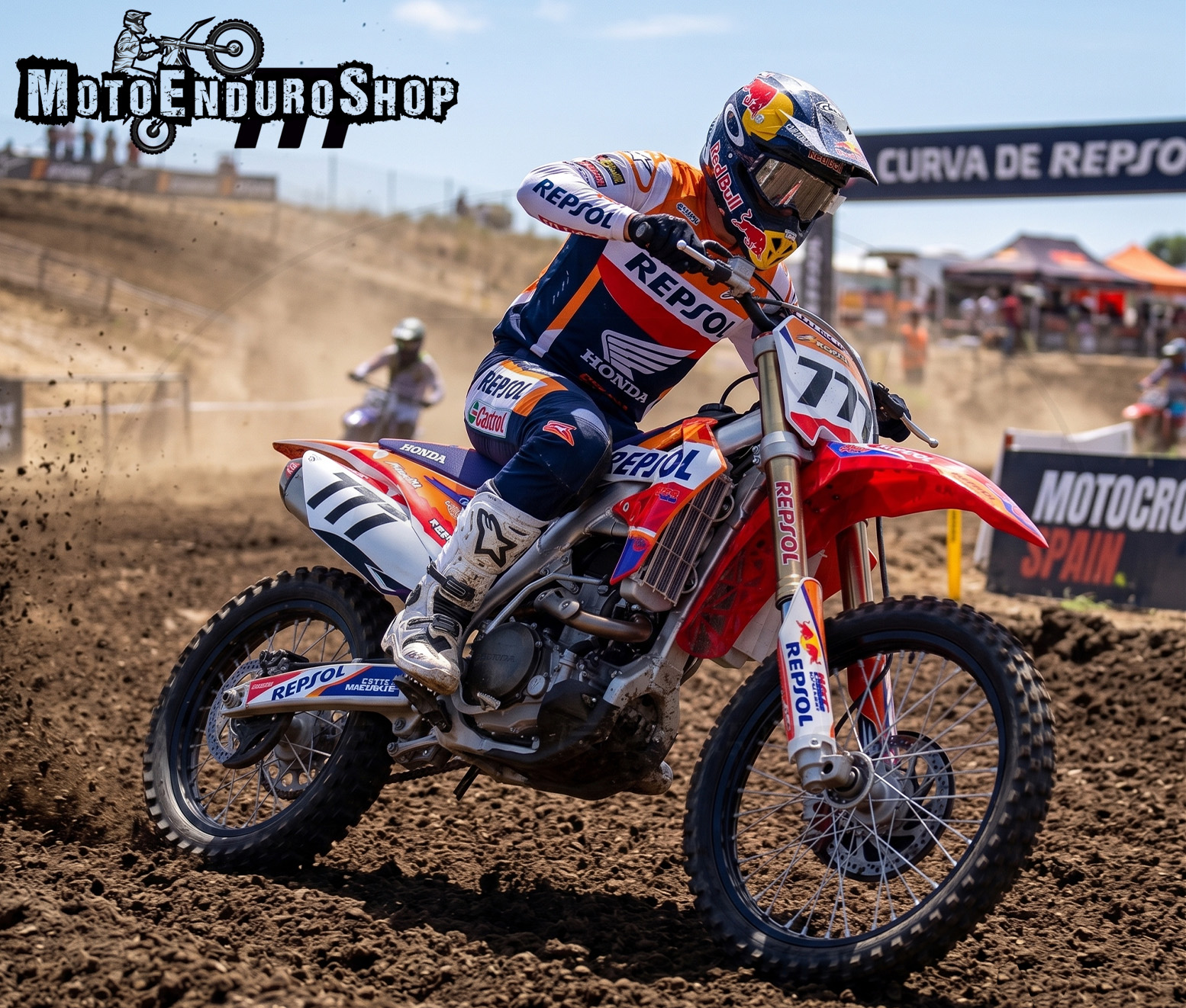 Adhesivos para Honda CRF 250/450 2013-2017 modelo Dijon - Imagen 3