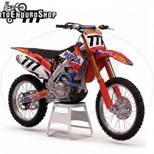 Adhesivos para Honda CRF 250/450 2009-2013 modelo Duisburgo