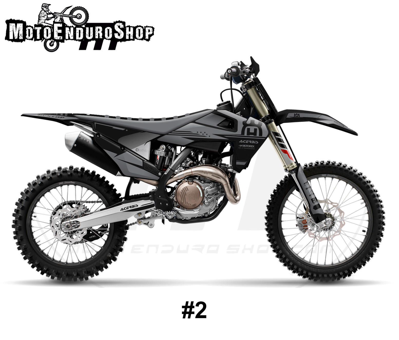 Adhesivos para Husqvarna TE/TC 2020-2023 modelo Ice - Image 3