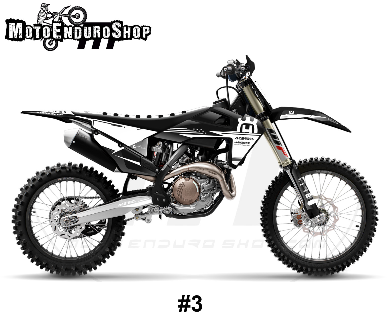 Adhesivos para Husqvarna TE/TC 2020-2023 modelo Ice - Image 4